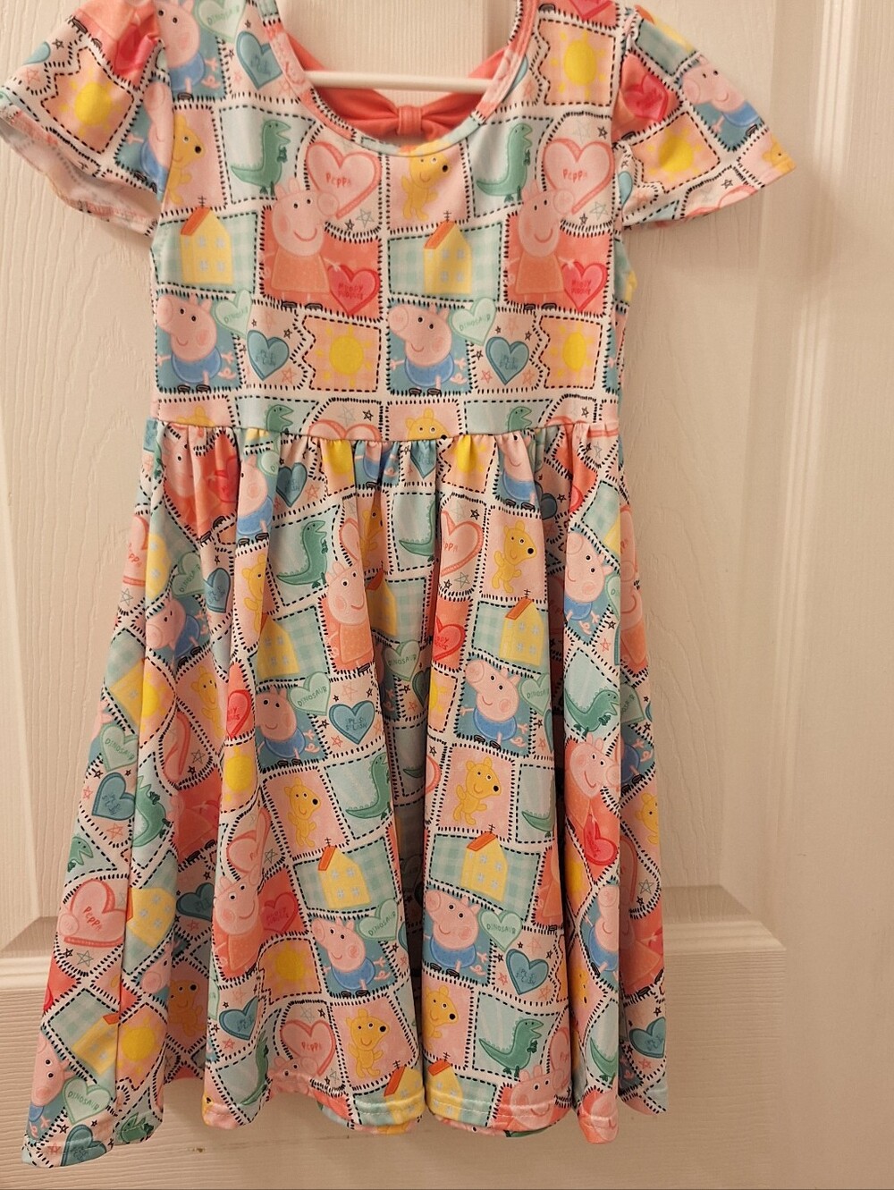 Gymboree Pastel Multicolor Character Print Dress 5T